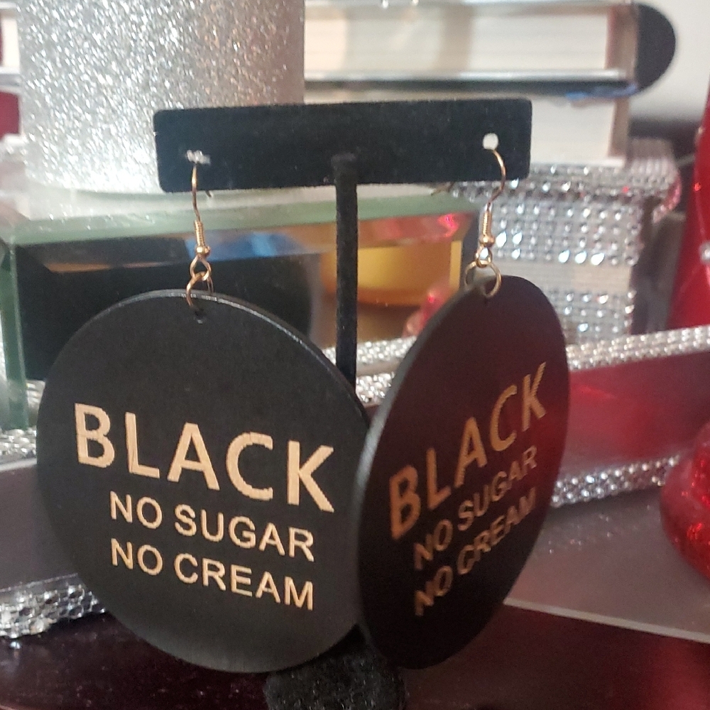 Black Statement Earrings